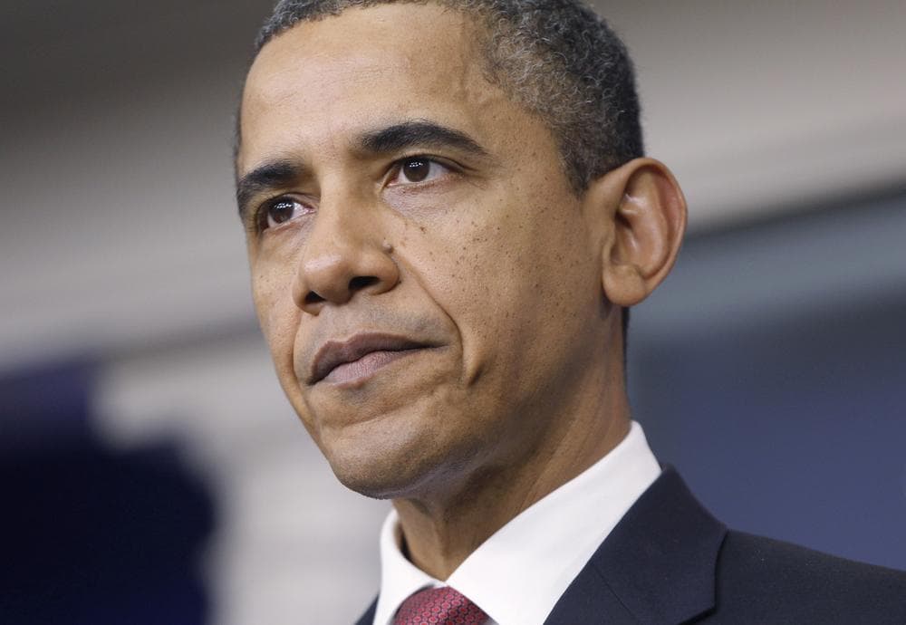President Barack Obama at the White House, Monday. (AP)