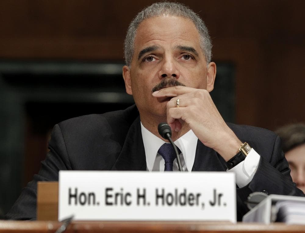 Attorney General Eric Holder on Capitol Hill in Washington in November. (AP)