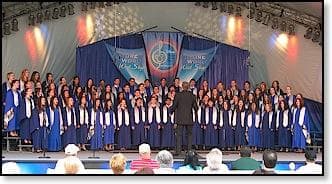 The Calhoun Choir. (Courtesy of Calhoun Choir)