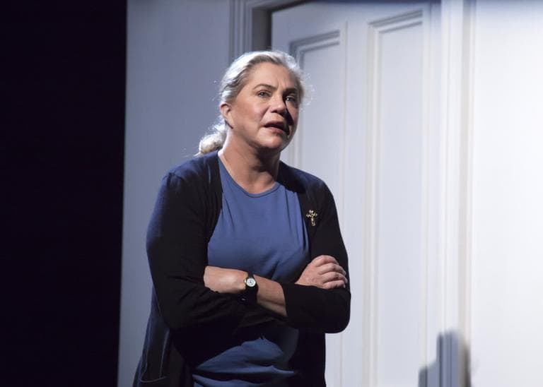 Kathleen Turner in her new play 'High.&quot; (Lanny Nagler/Theaterworks High production photos)