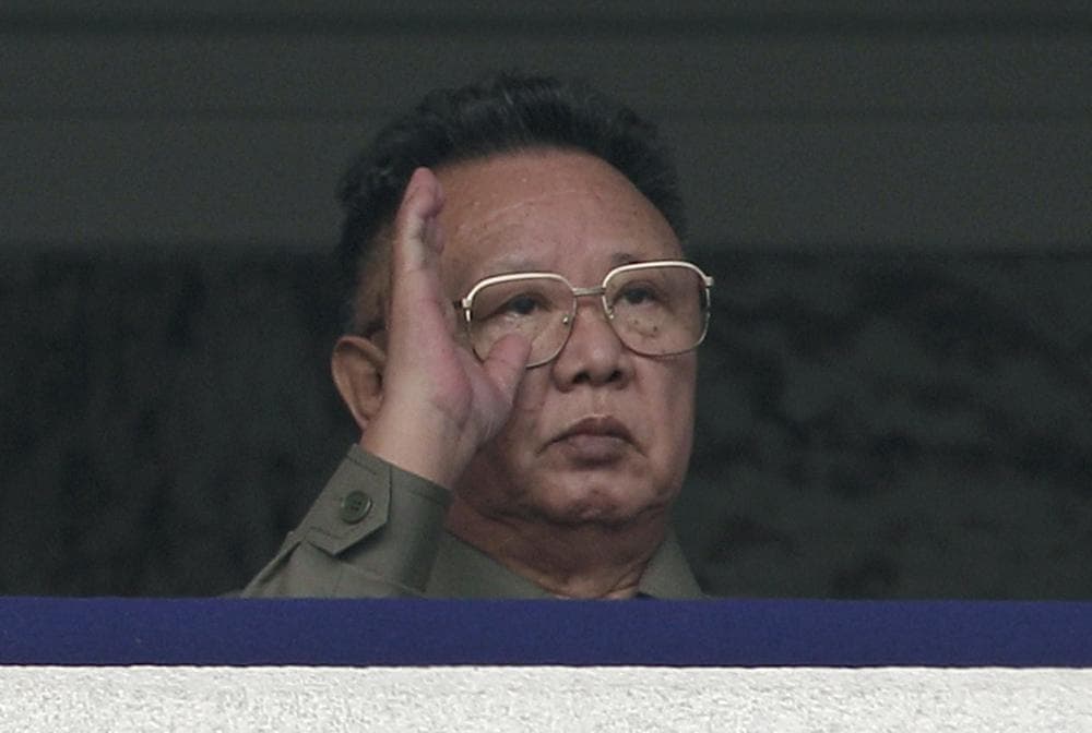 In this Oct. 10, 2010 file photo, North Korean leader Kim Jong Il salutes soldiers while watching a massive military parade marking the 65th anniversary of the communist nation's ruling Workers' Party in Pyongyang, North Korea. Kim arrived in Russia's Far East on Saturday Aug. 20, 2011, and will meet with President Dmitry Medvedev during a visit expected to last a week, the Kremlin said. (AP)