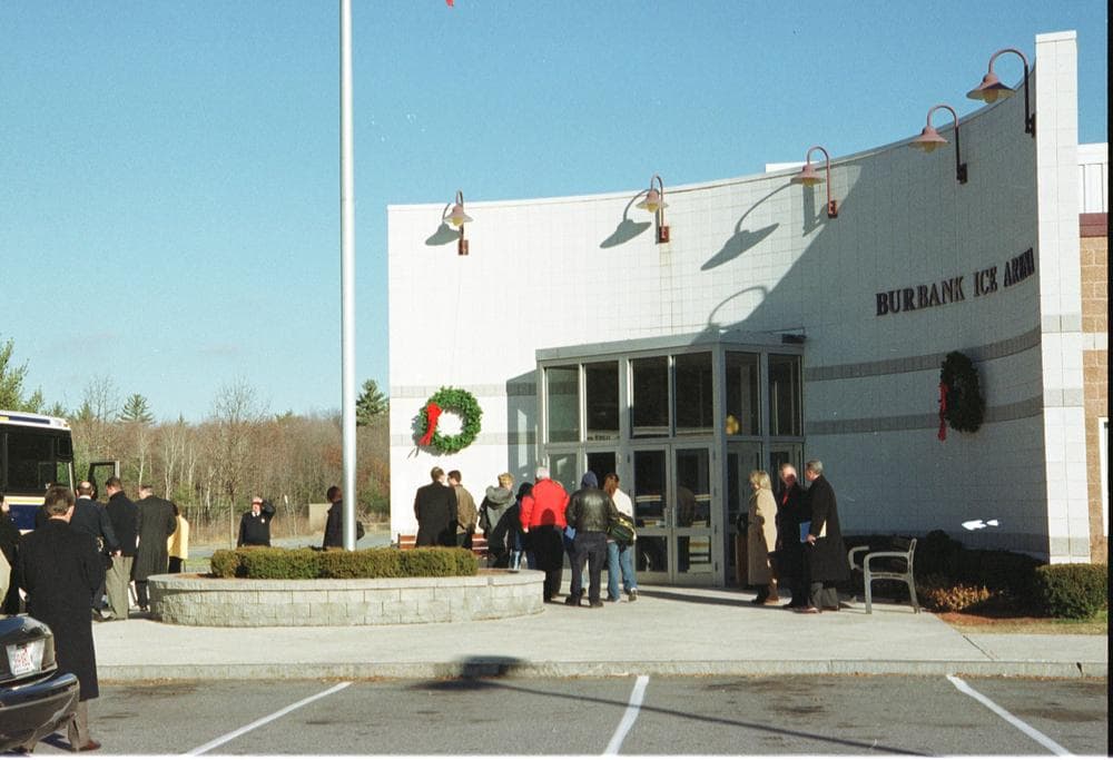 Thomas Junta beat Michael Costin to death inside the Burbank Ice Arena in Reading, Mass. (shown above) in 2000. Junta was released from prison in 2010 after serving 8 years. (AP)