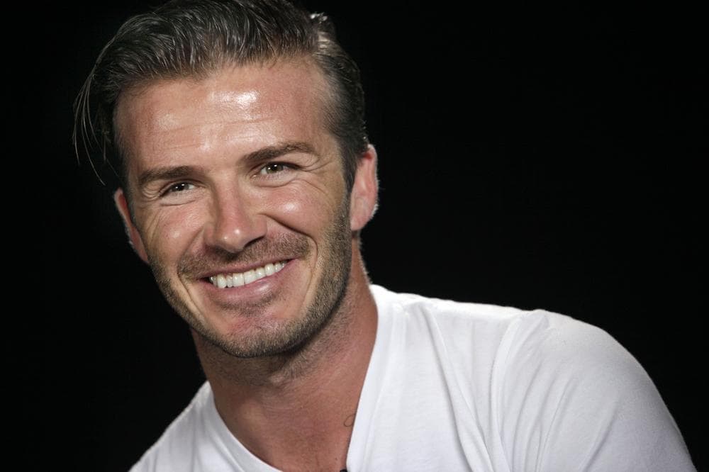 Is David Beckham&#039;s new underwear line the reason he&#039;s staying with the Los Angeles Galaxy? (AP)