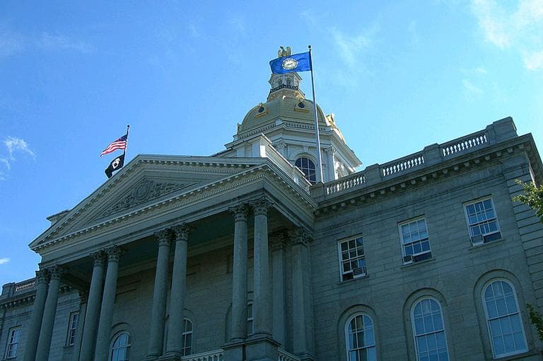 A view of the New Hampshire statehouse, where the legislature has introduced a series of conservative proposals.  (Courtesy:  jimmywayne/Flickr)