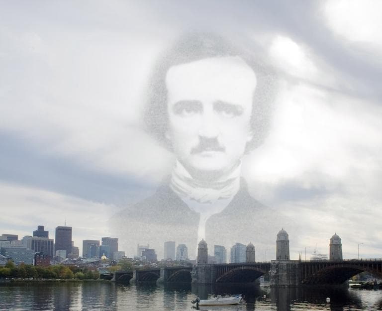 Author and poet Edgar Allan Poe was born in Boston, and published his first and last works here. (Courtesy of Media Technology Services, Boston College)