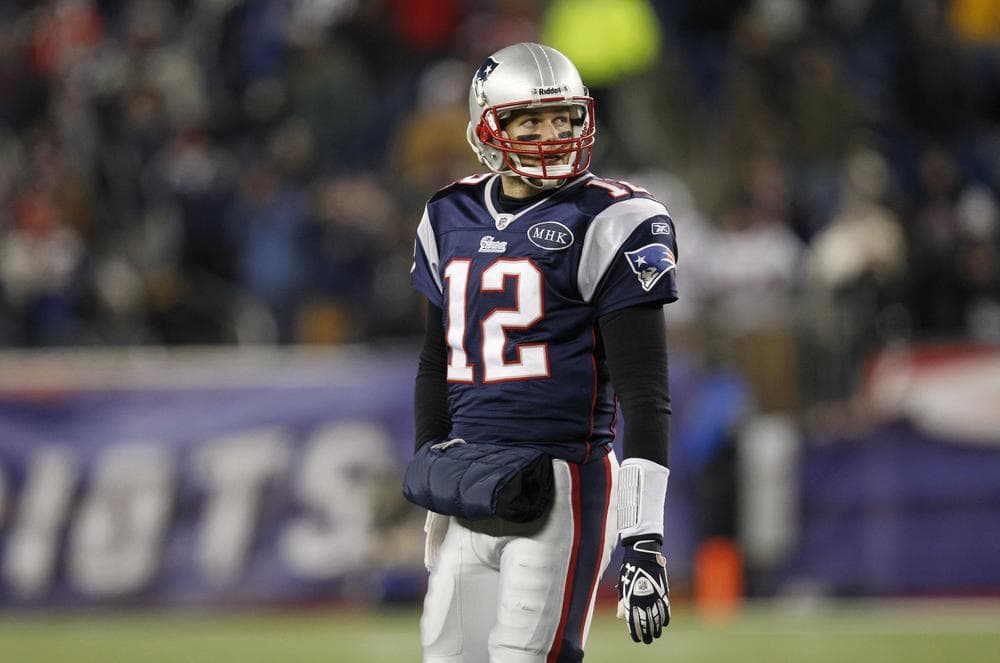 Tom Brady missed a day of practice this week with a shoulder injury. Should Patriots fans be worried?  (AP)