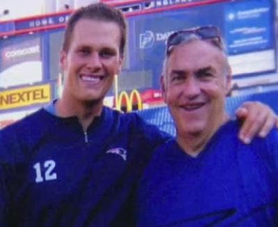 Brady and his mentor, Tom Martinez (Facebook)