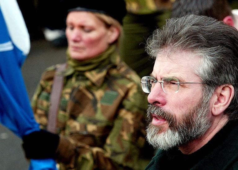 Britain claims BC's recordings may contain information about the killings of several people, including a Belfast mother of 10. One former IRA member has claimed that Sinn Féin leader Gerry Adams (seen here in 2005) ordered that murder. (AP)