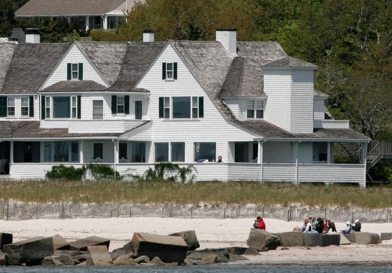 A view of the Kennedy compound in Hyannisport in 2008 (AP)