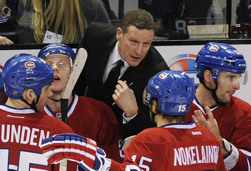Randy Cunneyworth only speaks one language, and it isn&#039;t French. That&#039;s a problem for some Canadiens fans. (AP)