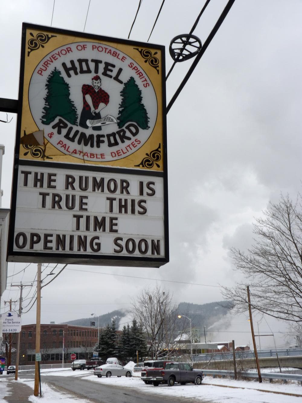 This downtown hotel hopes to re-open next year to take advantage of the business that races bring to town. (Sam Evans-Brown)