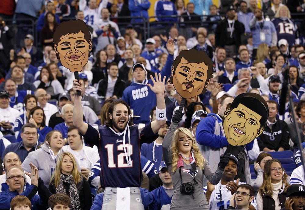 Dave Zirin of The Nation called the Super Bowl &quot;Woodstock for the 1 percent.&quot;  Whatever their economic status, fans at &quot;Media Day&quot; in Indianapolis on Tuesday had a good time. (AP)