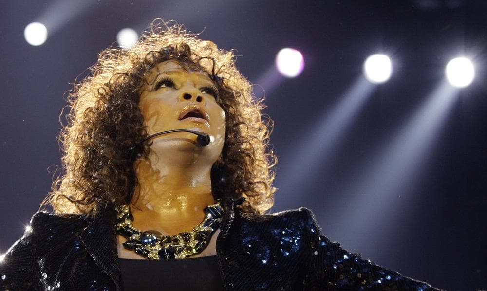Singer Whitney Houston, performing in London in 2010. (AP)