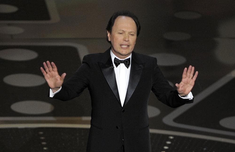 Billy Crystal speaks onstage during the 83rd Academy Awards on Feb. 27, 2011. (AP)