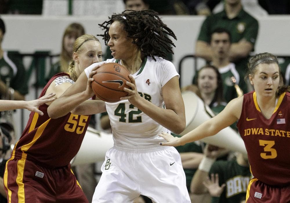 Brittney Griner has led the Baylor women's basketball team to an undefeated 34-0 record this season. Can anyone beat them? (AP)