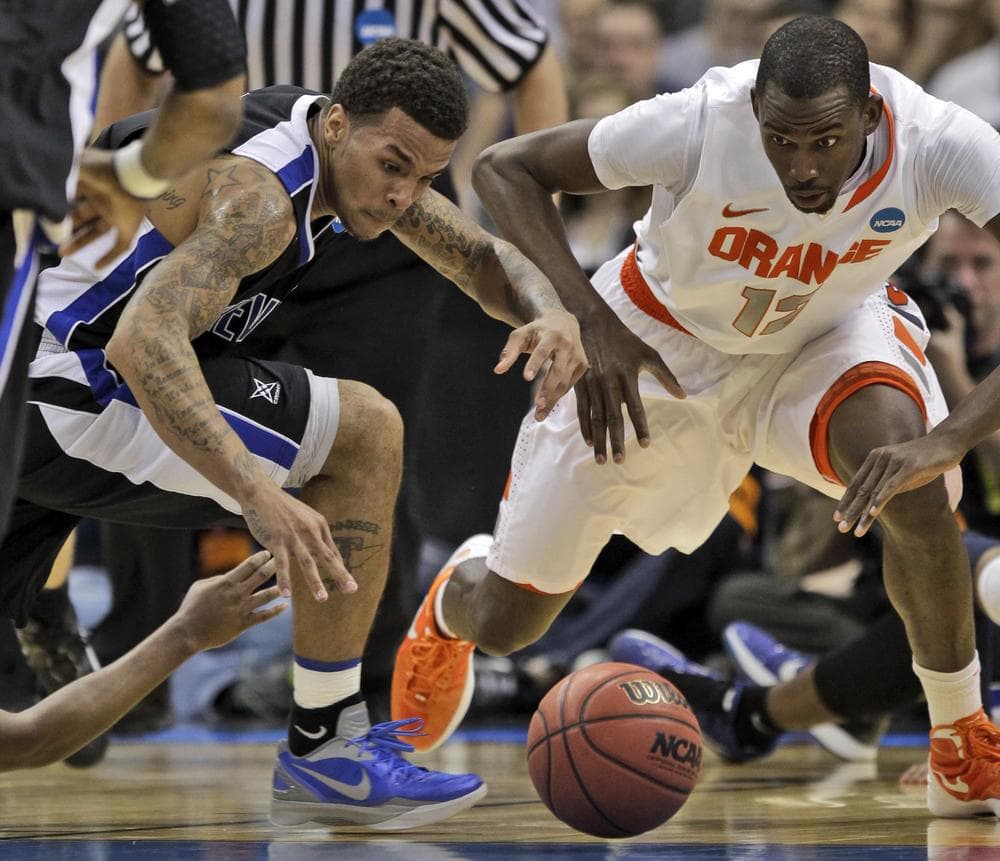 No. 1 seed Syracuse barely survived a scare from UNC-Asheville on Thursday. As their competition improves in later rounds, they might not be as fortunate. (AP)