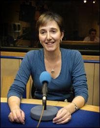 The BBC&#039;s Claire Bolderson. (Photo courtesy of the BBC)