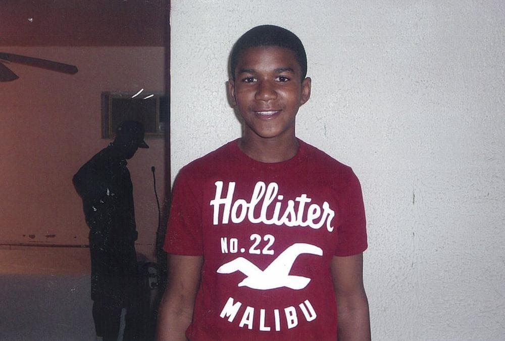 Trayvon Martin poses for a family photo. (AP)