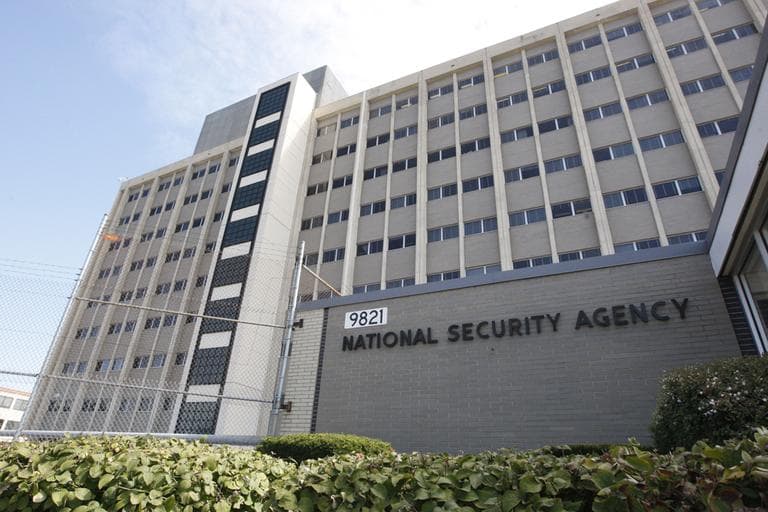 This Sept. 19, 2007, file photo, shows the National Security Agency building at Fort Meade, Md. The military intelligence complex an hour outside Washington  is known as a cloak-and-dagger sanctum off-limits to the rest of the world. (AP)