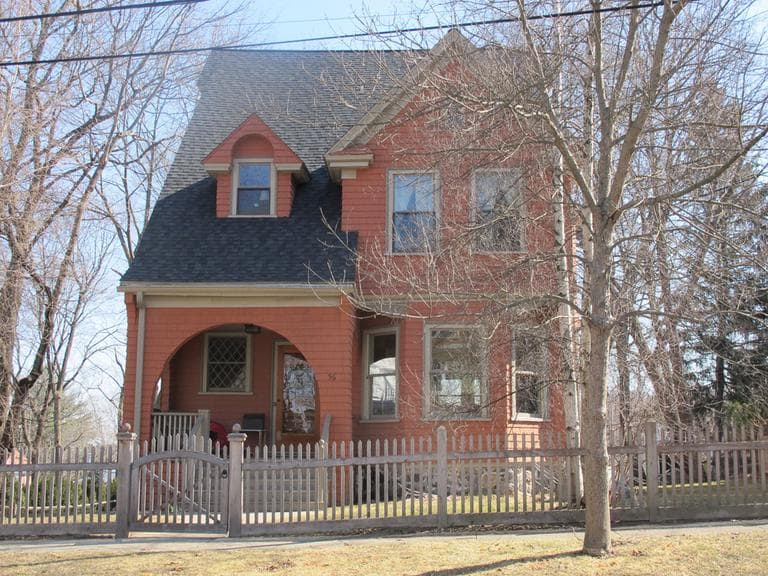Kirsten Greenidge's grandparents lived in this house in Arlington. (Andrea Shea/WBUR)