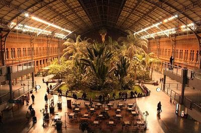 The Atocha train station in Madrid, Spain. (lacasitosdechorizo/Flickr)
