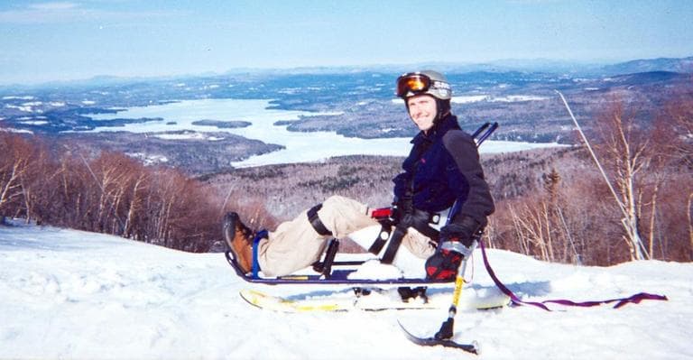 Larry Brennan skiing (Courtesy)
