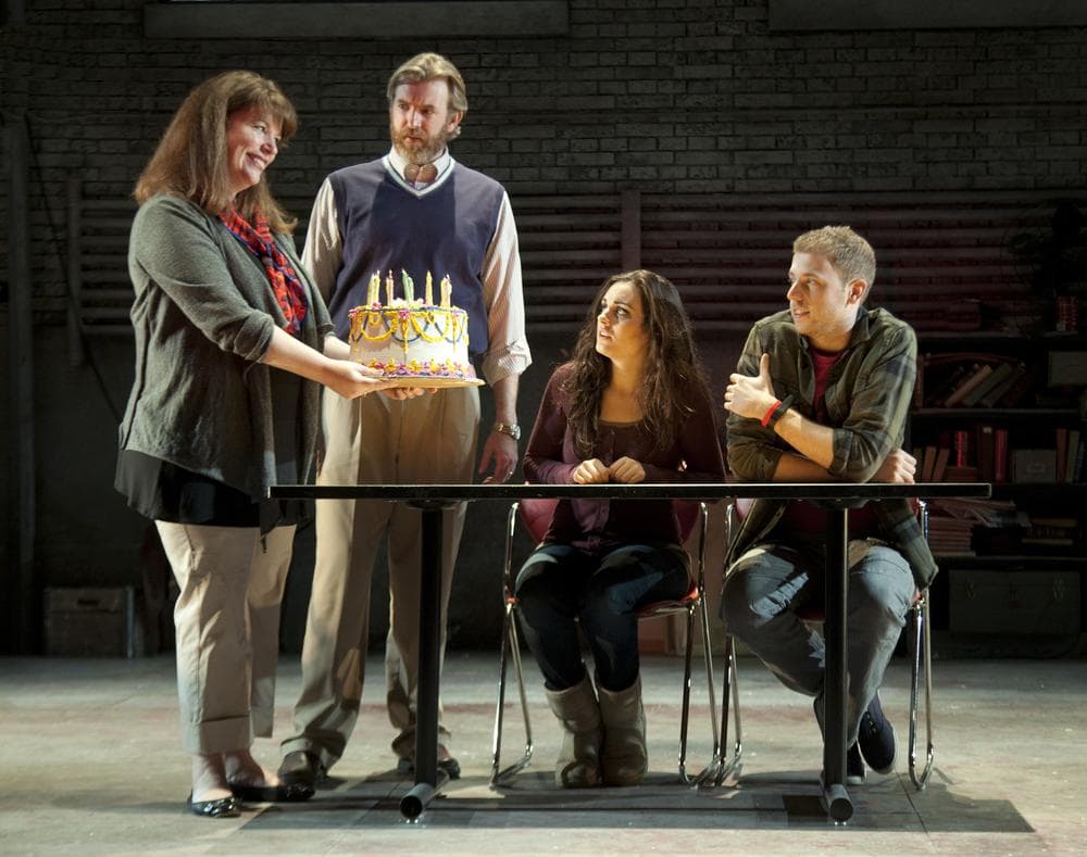 A scene from the SpeakEasy Stage Company production of Next to Normal, running March 9 – April 15 at the Boston Center for the Arts. (Saglio Photography Inc.)