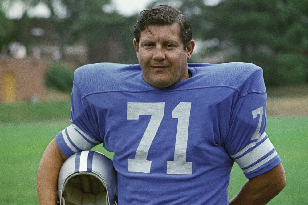 Alex Karras, former All-Pro defensive tackle for the Detroit Lions, is now the lead plaintiff in a lawsuit against the NFL. But that's not all he's famous for. (AP)