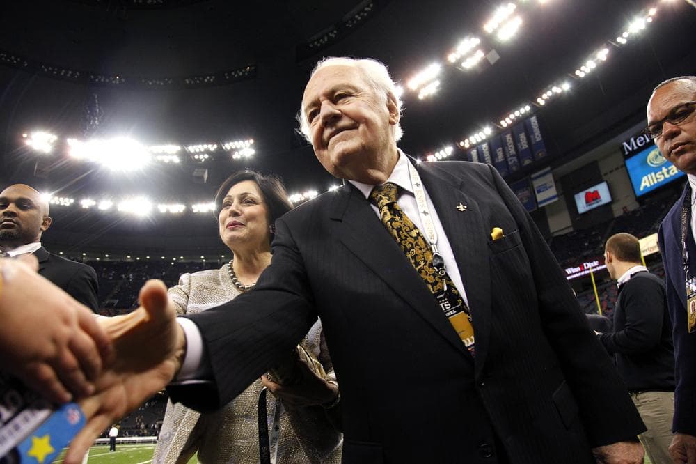 New Orleans Saints' owner Tom Benson has reportedly agreed to buy the New Orleans Hornets from the NBA Board of Governors for $338 million. (AP)