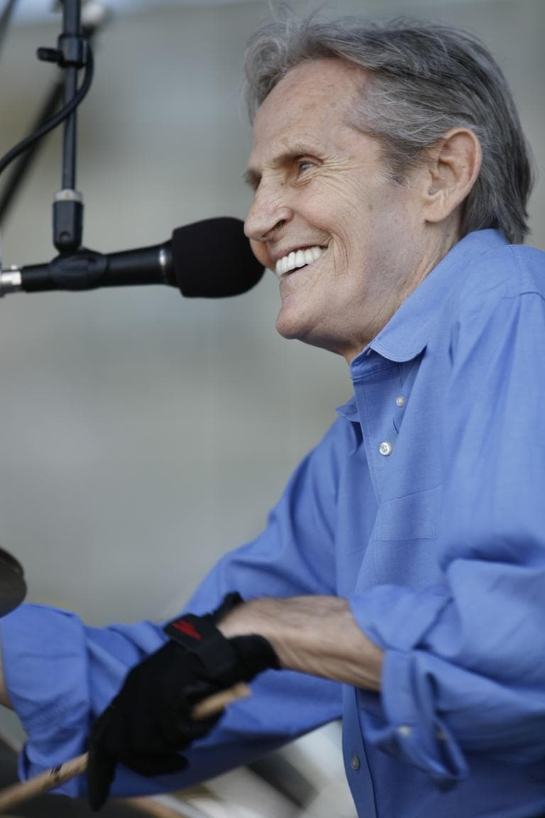 Levon Helm performs at the Newport Folk Festival at in Newport, R.I. in 2008. Helm, who was in the final stages of his battle with cancer, died Thursday. (AP)