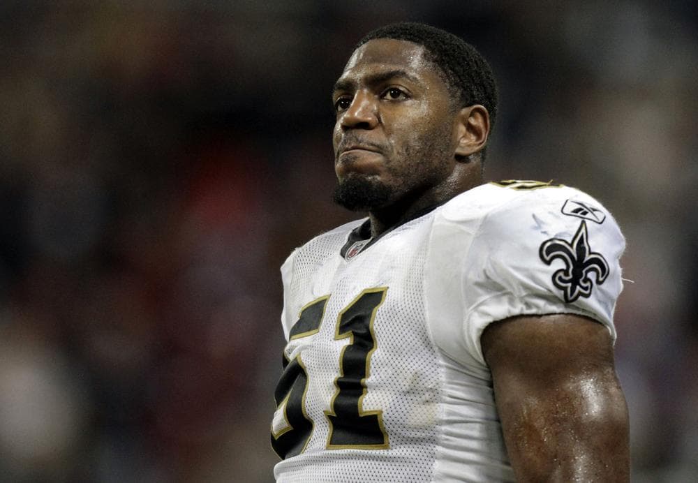 The NFL suspended New Orleans linebacker Jonathan Vilma for a full season for his role in the Saints' bounty program. An arbitration panel reinstated Vilma and three other players Friday. (AP)
