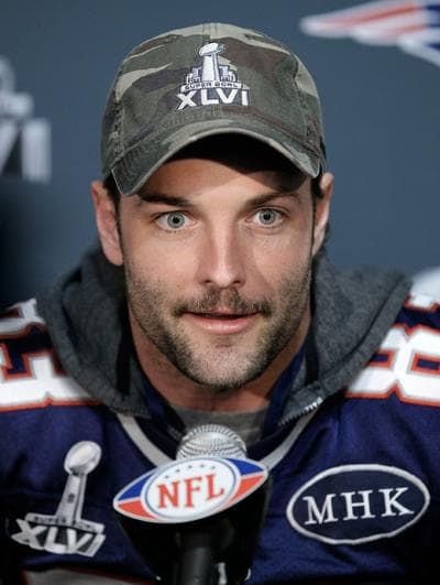Pats WR Wes Welker, before the Super Bowl in February (AP File)