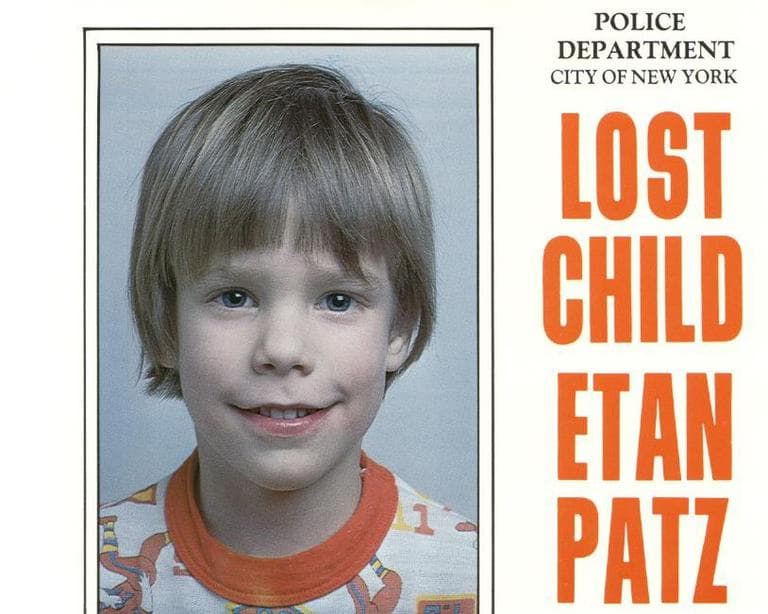In this 1979 photo provided by the New York City Police Department shows a missing child poster for Etan Patz. (AP/New York City Police Department)