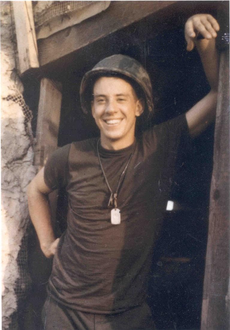 Jan Scruggs at age 19 serving in Vietnam. (Courtesy Jan Scruggs)