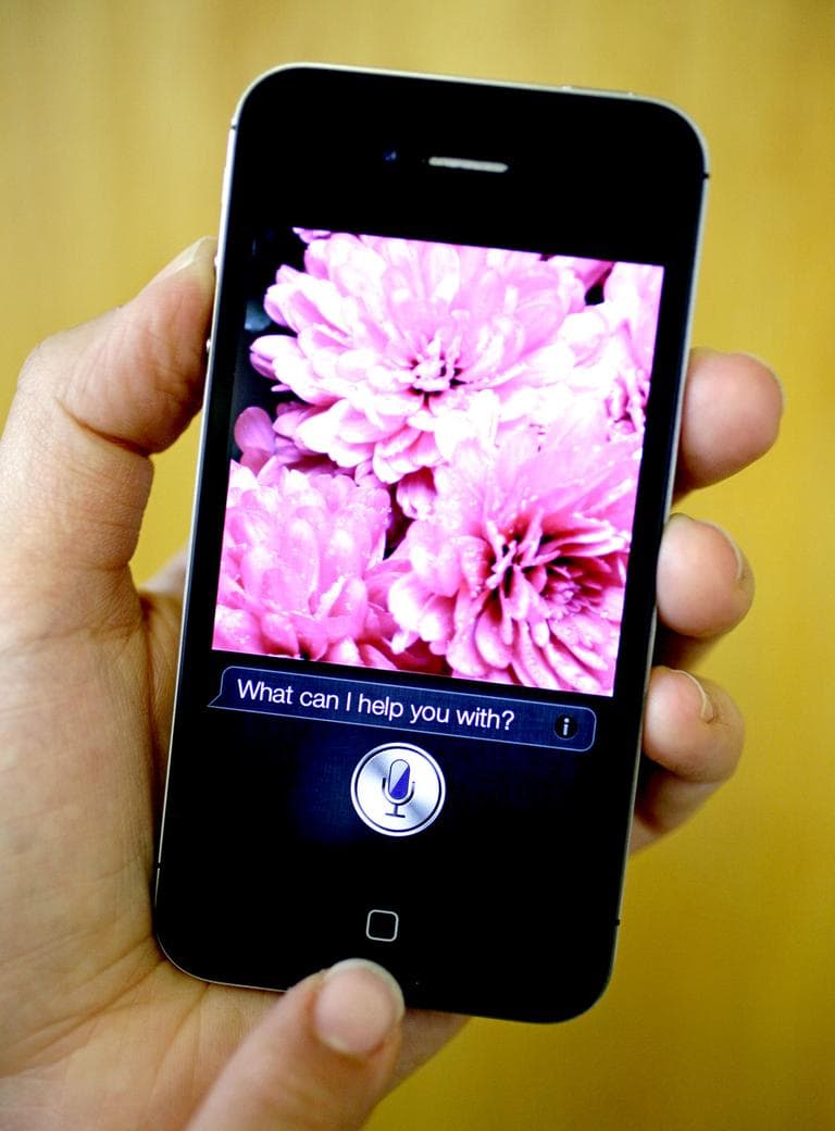 Siri, iPhone's virtual assistant, has been banned at IBM workplaces. (AP)