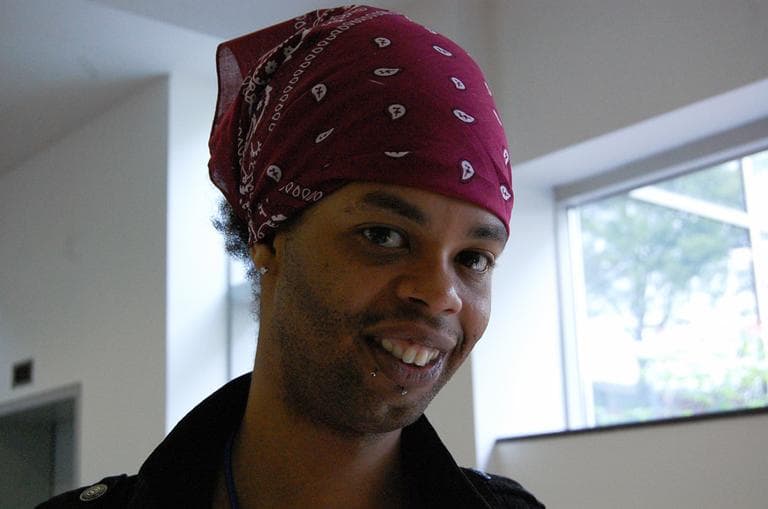 Antoine Dodson of &quot;The Bed Intruder Song.&quot; (Aayesha Siddiqui/WBUR)