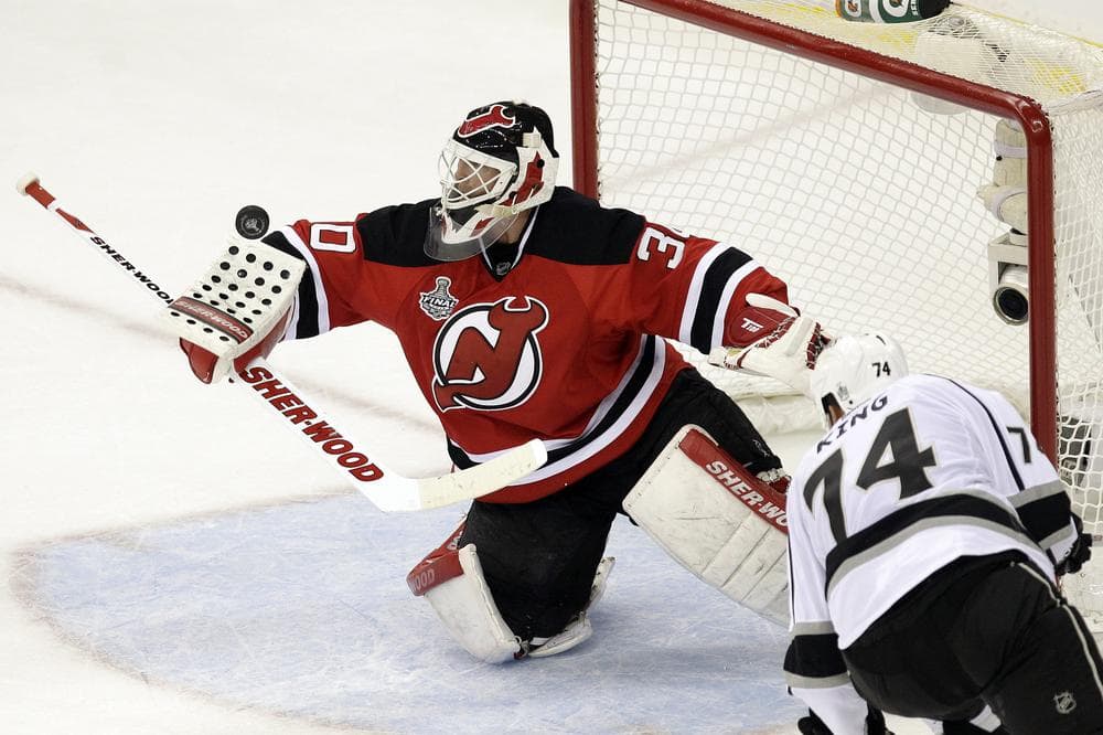 Martin Brodeur and the New Jersey Devils have won three Stanley Cups since 1999, yet the upstart Los Angeles Kings are getting all the attention in the Cup finals. (AP)