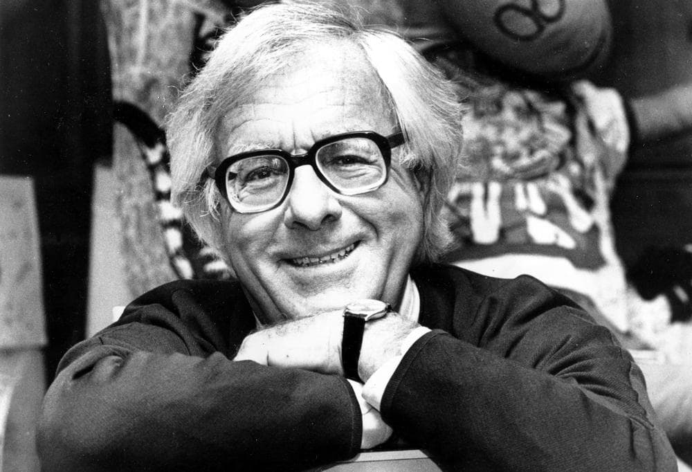 Science fiction writer Ray Bradbury in Feb. 1982. He passed away Tuesday at age 91. (AP)