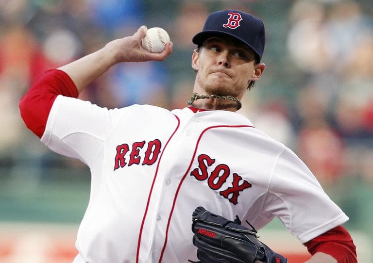 Boston Red Sox&#039;s Clay Buchholz pitches in the first inning against the Baltimore Orioles in Boston, Thursday, June 7. (AP)
