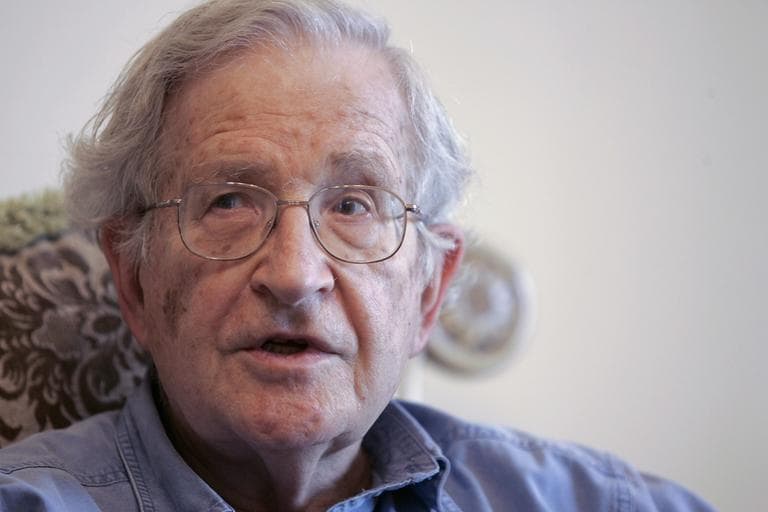 Academic and polemicist Noam Chomsky. (AP)