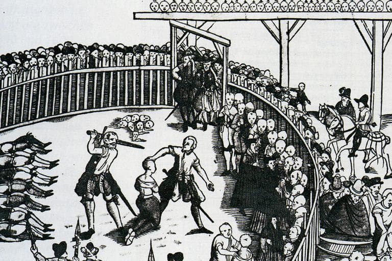 Execution of Pirates in Hamburg, 1573