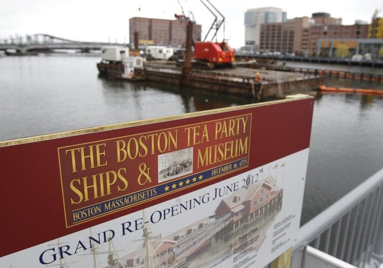 The Boston Tea Party Ships and Museum reopened today after over a decade. (AP)