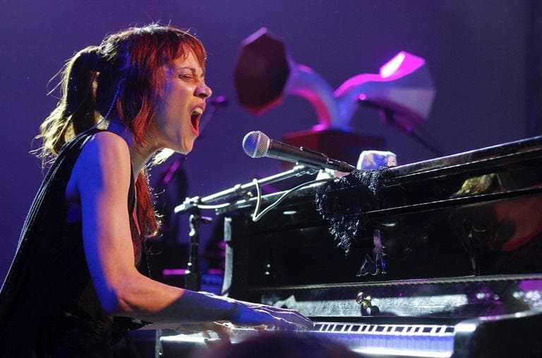 Fiona Apple performs at the NPR showcase during the SXSW Music Festival in Austin, Texas on Wednesday, March 14, 2012. (AP)