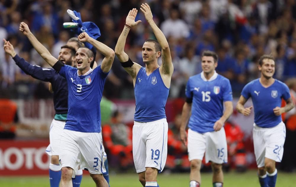 Italy shocked the soccer world by beating Germany to reach the Euro finals, and Charlie Pierce is rooting for the Azurri to take home the title. (AP)