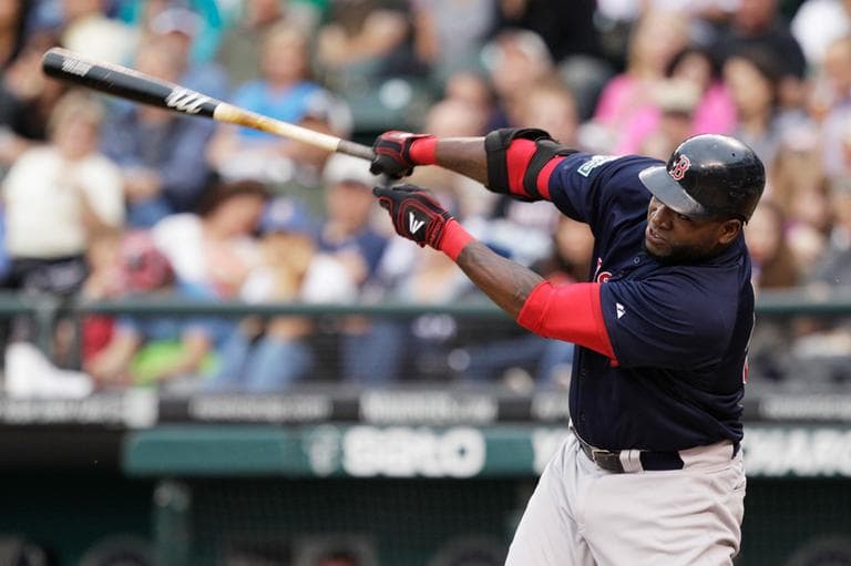 Sox DH David Ortiz, during a game Friday in Seattle (AP) 