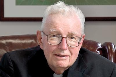 Father John Brooks. (Courtesy College of the Holy Cross)
