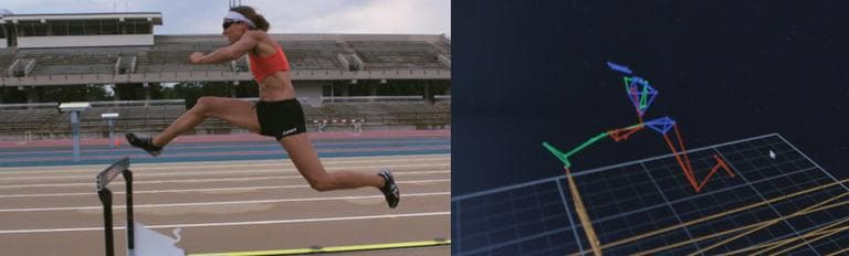Hurdler Lolo Jones works with a team of coaches and sports technologists to improve her form.