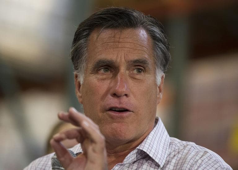 Republican presidential candidate, former Massachusetts Gov. Mitt Romney (AP)