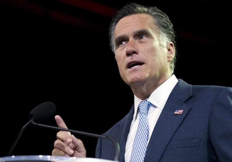 Republican presidential candidate Mitt Romney. (AP)