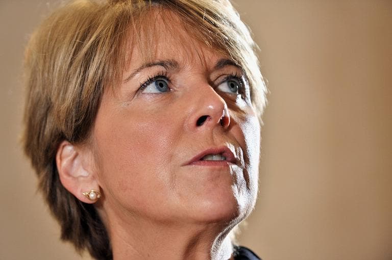 Mass. Attorney General Martha Coakley fined NSTAR today for its delayed response to weather-related power outages. (AP)